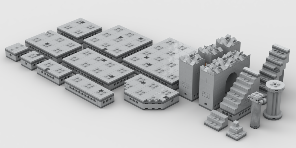 LEGO DnD Basic Tiles Little Brick Root